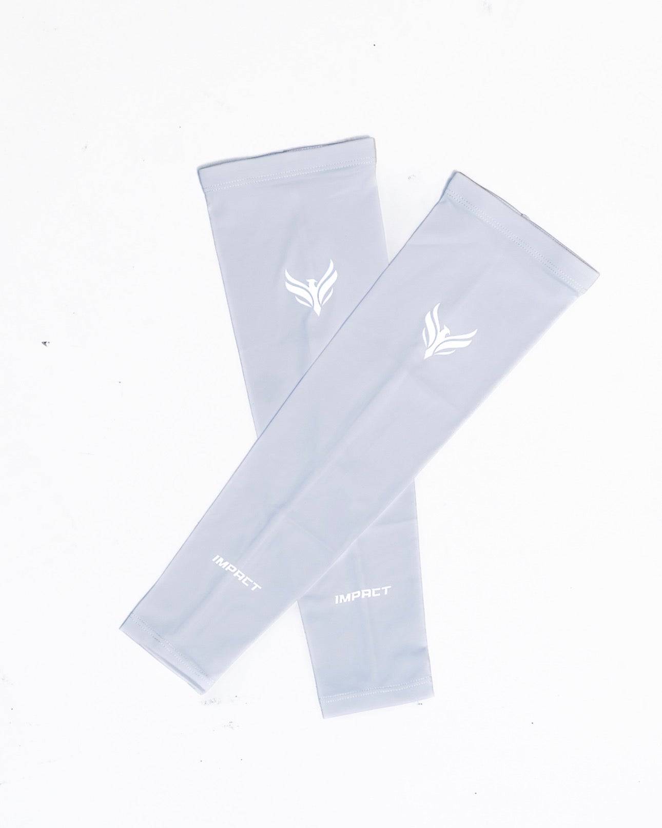 Legacy Arm Sleeves – White / Silver Phoenix (2-Pack)